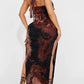 DISTRESSED MAXI DRESS